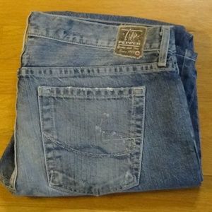 Chip & Pepper Sorority Girl Paint Splashed Jean 32